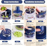 🚀 Quick Peel Pro – Automatic Peeling Machine 🧄🍅