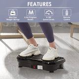 Ultimate Full Body Vibration Plate | Home Gym Fitness, Massage With Remote Control