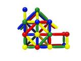 64-Piece Intelligent Magnetic Construction Set STEM Building Sticks & Balls
