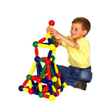 64-Piece Intelligent Magnetic Construction Set STEM Building Sticks & Balls